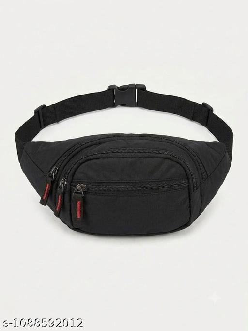 Holdex Trendy Casual Crossbody Sling Bag and Waist Belt Bag waist pouch, fanny pack for men, waist bag for women, black waist pouch, travel belt bag, sling bag for men, hip bag, running waist pouch, casual waist pack, waterproof waist bag
