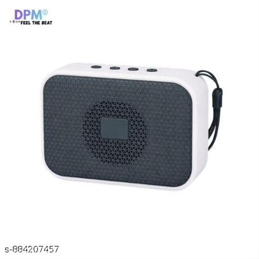 DPM Bluetooth Speaker with Mic, Loud Clear Sound, USB TF Card Support, RGB Effect