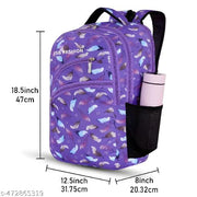 ISB Printed Backpack for school collage office Traveling Outdoor  Waterproof Polyester Material High Quality Bag Men Women Boys and Girls