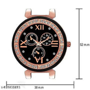 Meena Diamond Ring Analog Metal Body Watch Collection For Girls And Women