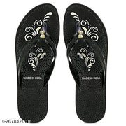 Fancy PU Flip Flops for woman