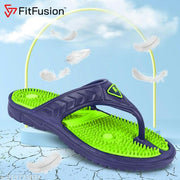 FitFusion Accupressure Slipper for Men Extra Soft and Outdoor Mens Flip Flop and Slide