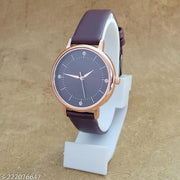 Girls and womens watch Four Diamond Emborsed 3D design