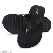TWO SOFT Comfortable & Stylish Extra Soft Slippers/ Flip Flop for Women & Girls Combo of 2