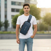Anti-Theft Hard Shell Crossbody Sling Bag for Men & Women