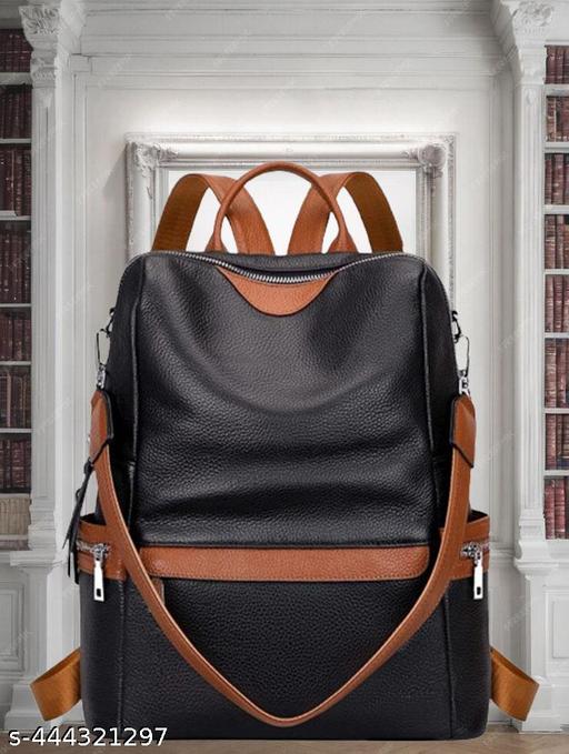 Bohobuzz Backpack Purse for Women Convertible Travel Vintage PU Leather Bag(Backpack,bag,backpack for women women bag fashion,stylish)