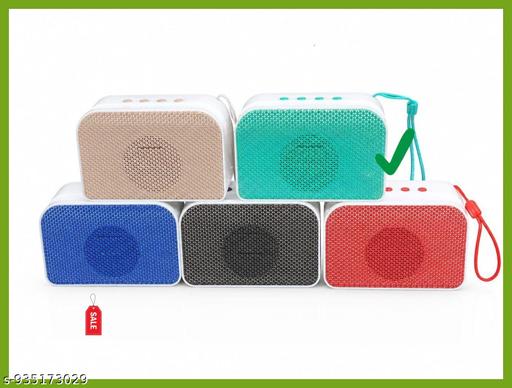 Mega Bass MINI Portable Wireless Bluetooth Premium Speaker 5 WATT Portable Bluetooth Party Speaker(Multi Colour)