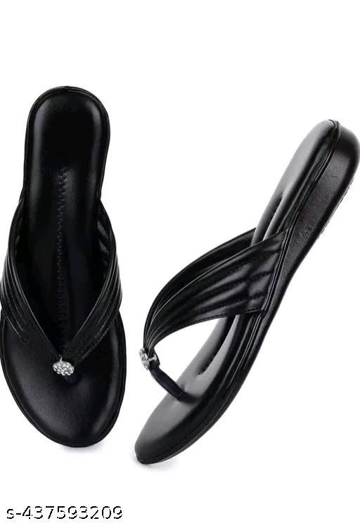 J A & SONS  Women's Stylish Casual Flat Slippers Nice Looking