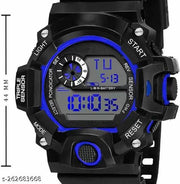 Royal look Digital Watch Shockproof Multi-Functional Automatic Black Color Strap Waterproof Digital Sports Watch for Men's Kids Watch for Boys Watch for Men Pack of 1 Watch Water Resistance Digital Watch