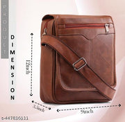 Large Mens Leather Bag Handbag Shoulder Bag IPAD Business Messenger Bag Cross Body Casual Tote Sling Organiser Travel bag with Adjustable Shoulder Strap
