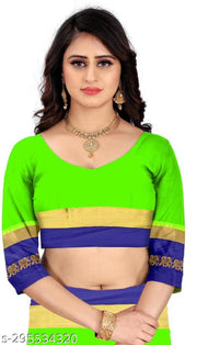 Hathi design Cotton Silk Rajwadi legant saree