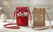 MAHABAL Sling Bags for Women Latest |Crossbody Bag | Phone Bag Stylish PU Leather. Mobile Cell Phone Holder Pocket Purse Wallet Mini Shoulder Bags Ideal Gift for Women.(Pair of 2 sling )