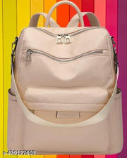 MomsyStore Women Leather Backpacks For Daily Travel Daypacks