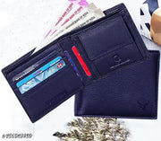 BUFFHIDE RFID Protected 100% Genuine Leather Wallet For Men | Leather Wallet For Men's | Wallets Branded | Wallets For Men (Merchant-Navy) , Pure Leather wallet