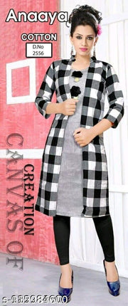WOMAN COTTTAN KOTY STYLE KURTI