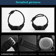 Waterproof Sports Multifunctional Alarm Unisex Watch Digital Watch For Men & Women New Waterproof Black Digital Jee Shock Unisex