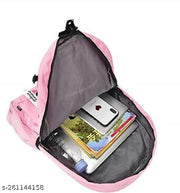 Medium 25 L Laptop Backpack Fashion Backpack for Girls  (PINK) Pack Of 1PC