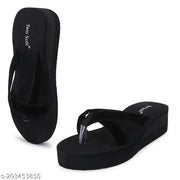 Two Soft Women's Slippers /Daily use stylish slippers/flipflop/Heels Slipper for Women & Girls /Doctor Ortho Slipper