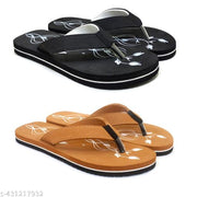 Women Slipper Flipflop/Daily Flipflops/Slipper For Girl Women Stylish | Super Soft | Ultra-Light |Flip-Flop Daily Use | Casual wear| Anti Skid |Thong Slippers for Women Pack Of 2