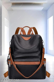 Bohobuzz Backpack Purse for Women Convertible Travel Vintage PU Leather Bag(Backpack,bag,backpack for women women bag fashion,stylish)