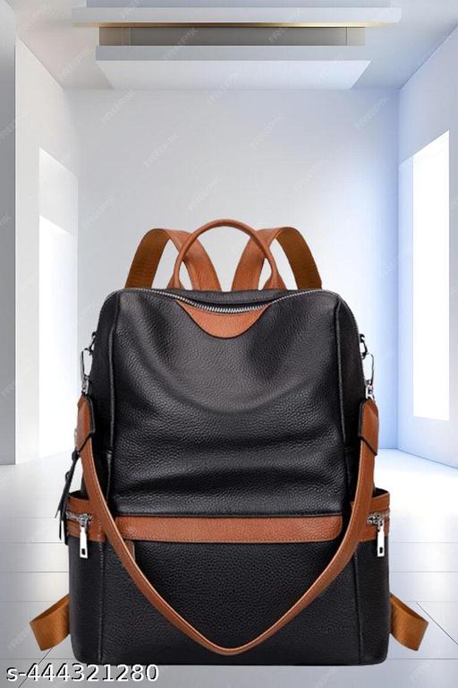 Bohobuzz Backpack Purse for Women Convertible Travel Vintage PU Leather Bag(Backpack,bag,backpack for women women bag fashion,stylish)