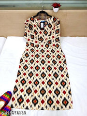 Polyster/Crepe fabric-Kurta for women