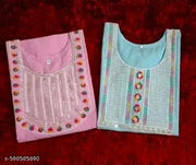 Stylish Embroidery Kurti Combo Of 2