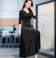 VELVET DRESS