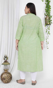 Shritikas Women Cotton Kurti | Formal Wear kurti | Staight kurti | Daily Wear kurti | simple cotton kurti | Big size kurti | Cotton Pocket Kurti