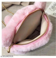 Cute rabbit body cross bag