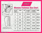Asku Footwear & Fashion’s Trendy Heel Sandals With Cushioned Sole And Sturdy Construction For Everyday Use And Comfortable Heels With Strong Stone, Best Fitting & Pasting Without Damaged ( safe home delivery ), Water Proof /