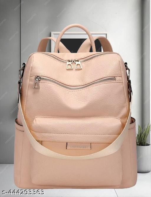 Bohobuzz Backpack Purse for Women Convertible Travel Vintage PU Leather Bag(Backpack,bag,backpack for women women bag fashion,stylish)