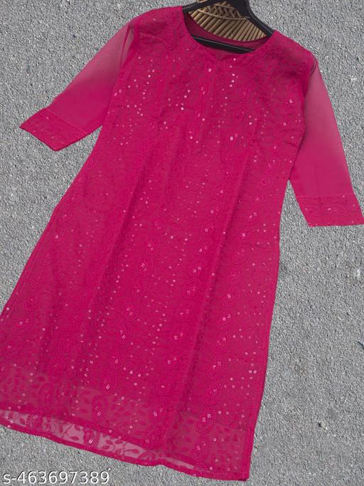 Lucknowi Chikankari Kurta, Chikankari Kurti