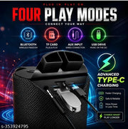 VA WORLDTYPE-C TG-113 PRO CHARGING WIRELESS PORTABLE MINI DJ RECHARGEABLE PARTY FFRBL 9 W Bluetooth Speaker (Stereo Channel)