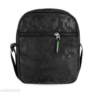NYFEE Mens Black Sling Bag - B