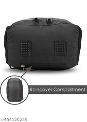 Large 35 L Laptop Backpack uniex Spacy with rain cover and reflective strip with rain cover
