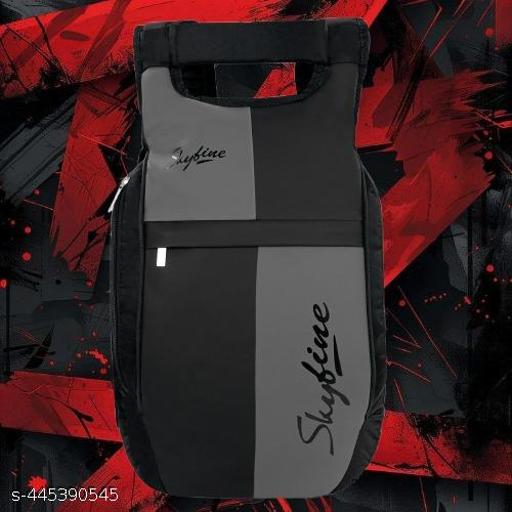 Medium 25 L Laptop Backpack Light Weight High Quality Backpack For School College And Office (Black, Grey)