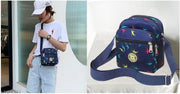 MOMISY Women Mobile Messenger Bag Ladies Nylon Shoulder Cross Body Long Strap for College, Outing, Travelling, Work
