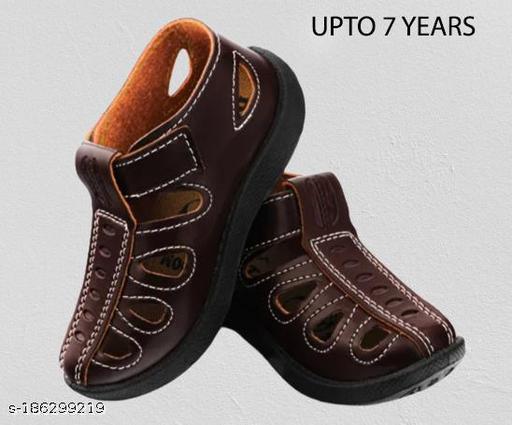 Pretty Brown Color Casual Sandals For Boys & Girls.