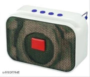 M412SP Portable Wireless Speaker with Multicolor Patterned Grill