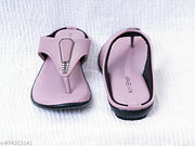 Flexible Woman Purple Flat