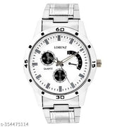 LORENZ MK-102A X3 Sliver dial Men's Watch