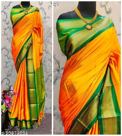 Radha Paithani Cotton Silk Sarees With Contrast Blouse Piece (White & Pink)