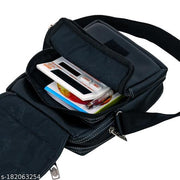 i-bag Brown Sling Bag Casual Travel office Business Messenger Shoulder Cross body side bag For Men and Women