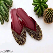 Asamayna Latest partywear designer slipper women and girls