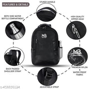 “Waterproof Laptop Backpack for Men & Women | Stylish College School Travel Bag | Large Capacity Multi Pocket”