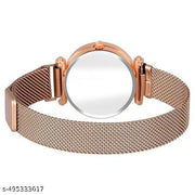 MADDELENA Heart Dial combo Magnetic Strap Watches For girls and women