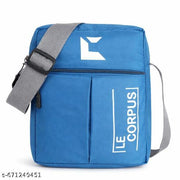 Stylish Unisex Sling Bag with Adjustable Strap | Lightweight Crossbody Shoulder Bag for Daily Use (Airport Blue)