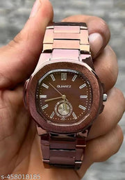 Stylish men watch in chain