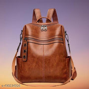 MomsyStore Leather Backpacks For Girls And Women